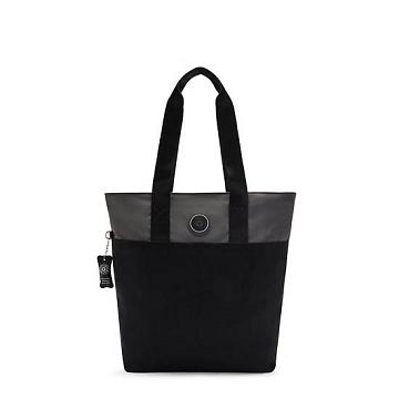 Kipling Hanifa 15" Tote Bag Laptoptassen Zwart | BE 1299NW